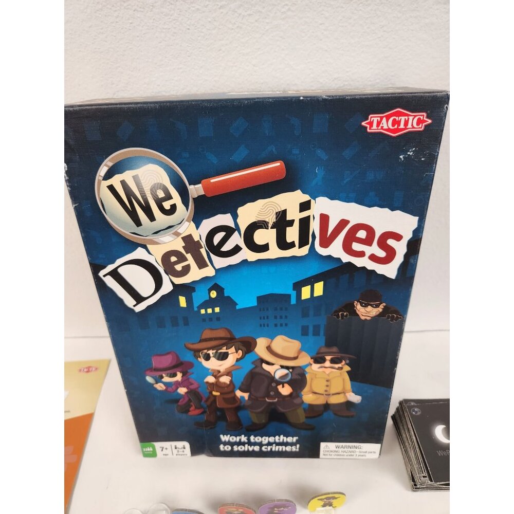 Vintage 2015 Tactic We Detective Game complete